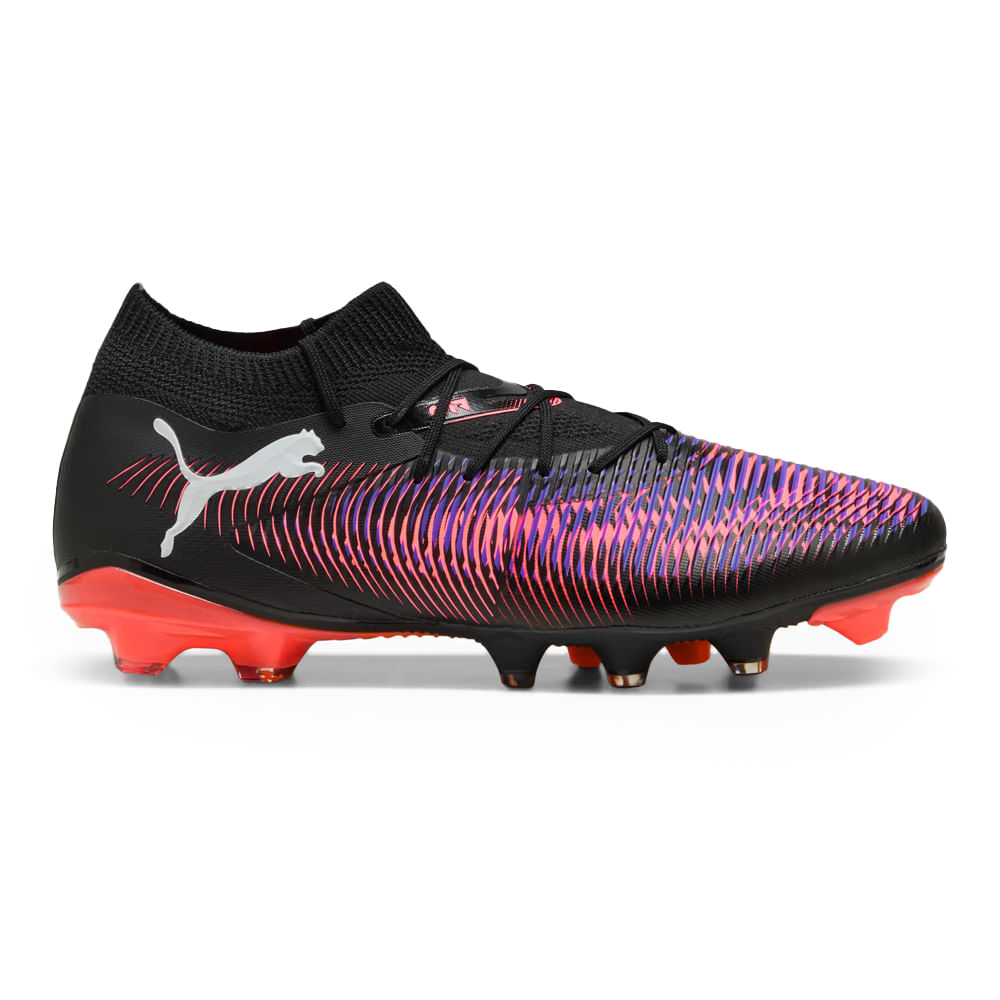 Puma Chuteira FUTURE 8 MATCH FG 108140-01 PretoBrancoVermelho Sint -4-